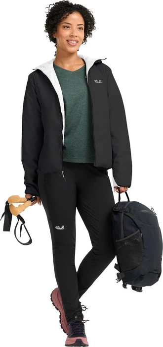 Jack Wolfskin Trail Light Ins 2in1 Funktionsjacke schwarz (Damen)