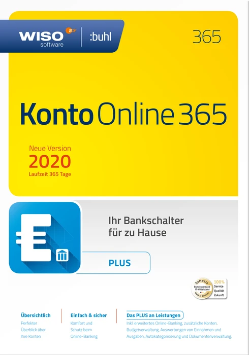 Buhl Data WISO Konto Online Plus 365 2020 (deutsch) (PC)