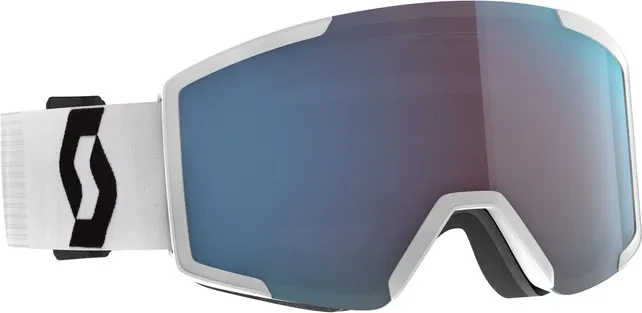 Scott Shield mineral white-black/enhancer blue chrome