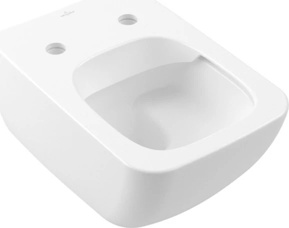 Villeroy & Boch Venticello Tiefspül-WC spülrandlos, wandhängend, mit DirectFlush, CeramicPlus, stone white