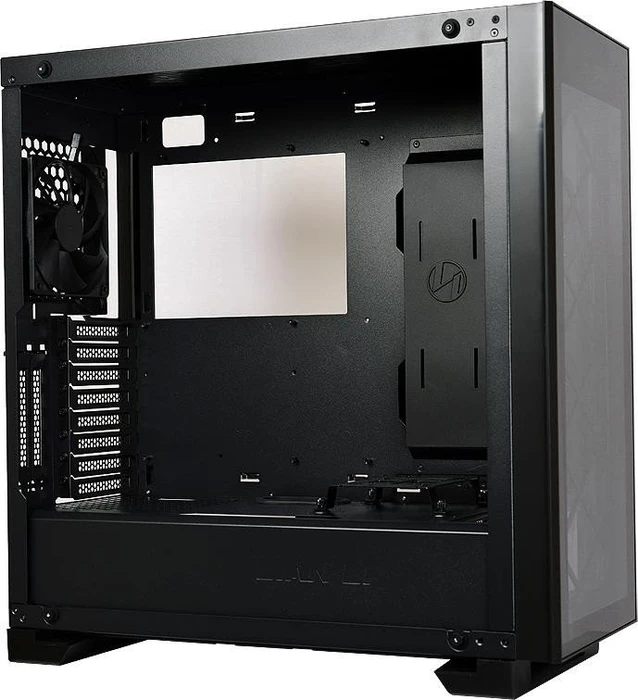 Lian Li Alpha 330X schwarz, Glasfenster
