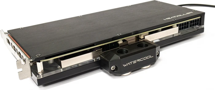 Watercool Heatkiller V eBC GPU Backplate RTX 3080/3090, Black