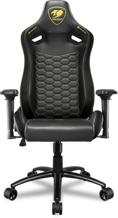 Cougar Outrider S Royal Gamingstuhl, schwarz/gold