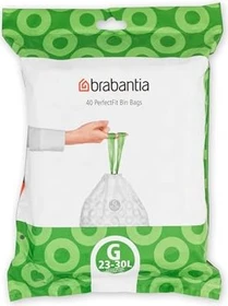 Brabantia PerfectFit Müllbeutel Typ G 23-30l, 40 Stück