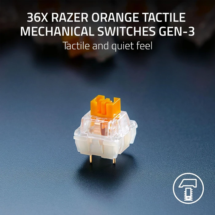 Razer Orange Tactile Gen-3 Switch Set, 36er-Pack