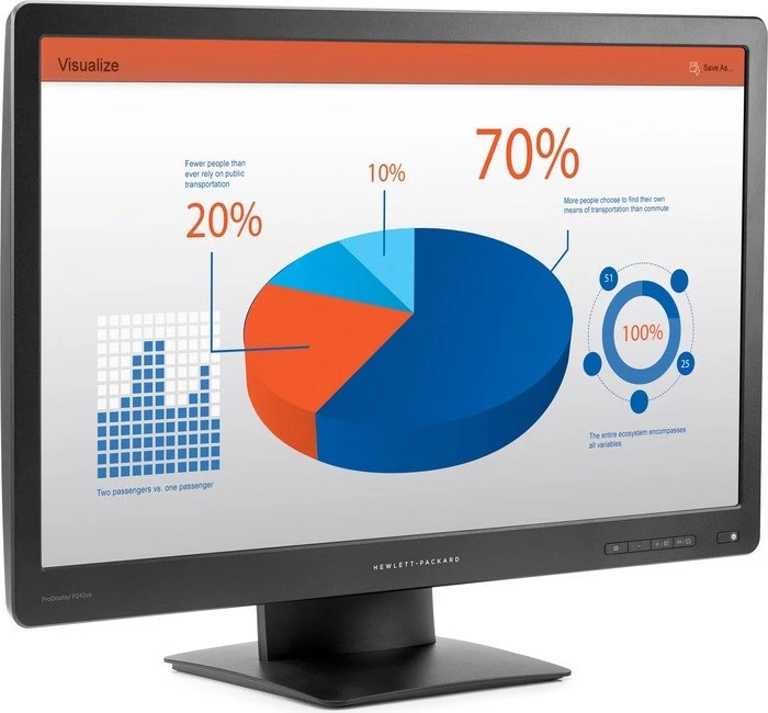 HP ProDisplay P242va, 24"