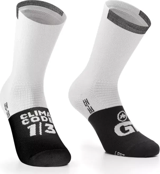 Assos GT C2 Fahrradsocken holy white