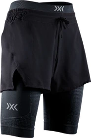 X-Bionic Effektor 2in1 Laufhose kurz schwarz (Damen)