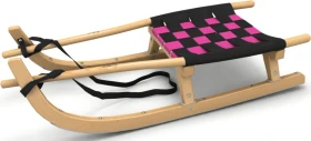 Kathrein Einsitzer Touren Rennrodel pink/schwarz
