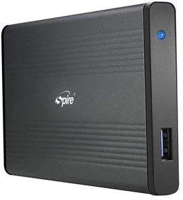Spire MiniPod schwarz, USB 3.0 Micro-B