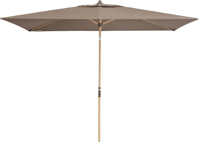Doppler Alu Wood Ultra Sonnenschirm 300x200cm greige