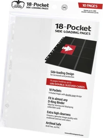 Ultimate Guard Pages 18-Pockets weiß, 10 Stück