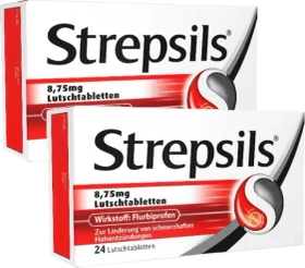 Strepsils Lutschtabletten, 48 Stück (2x 24 Stück)