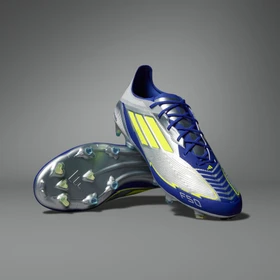 adidas F50 Elite Messi FG silver metallic/solar yellow/lucid blue