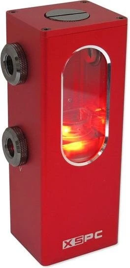 XSPC Ion Reservoir rot LED weiß, mit Pumpe