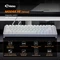 Akko MOD68 HE, Misty White, LEDs RGB, hot-swap, AstroAim Magnetic, USB/Bluetooth, US Vorschaubild