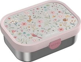 Mepal Little Dutch Campus Edelstahl Bento Brotdose mit Gabel Fairy Wonders