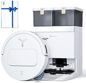 Ecovacs Deebot T50 Pro Omni Saug-/Wischroboter weiß inkl. Absaug-/Reinigungsstation