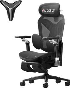 AutoFull G7 Gamingstuhl, schwarz