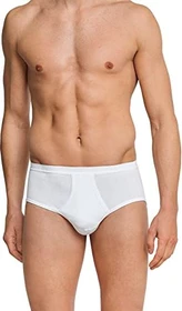 Schiesser Sportslip mit Eingriff Feinripp Slip weiß (Herren)