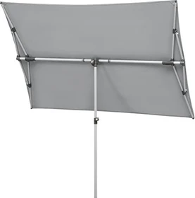 Schneider Novara Sonnenschirm 190x160cm silbergrau