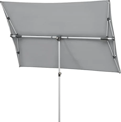 Schneider Novara Sonnenschirm 190x160cm silbergrau