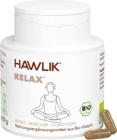 Hawlik Relax Vitalpilzmischung Kapseln, 90 Stück