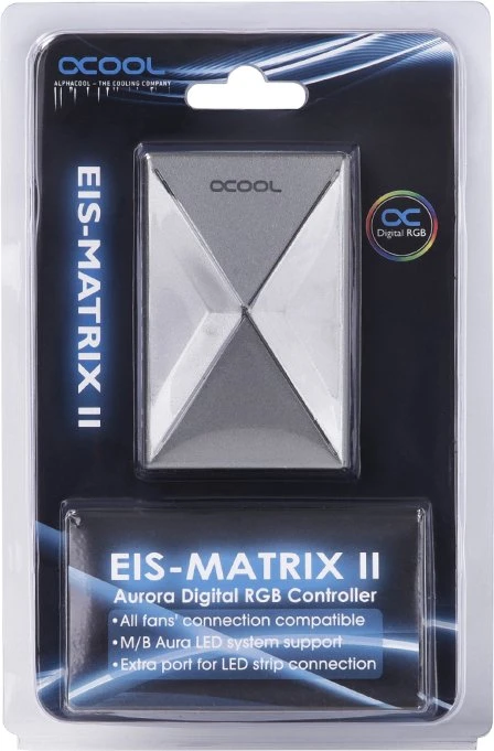 Alphacool Eis-Matrix 2 Aurora Controller, Licht- und Lüftersteuerung