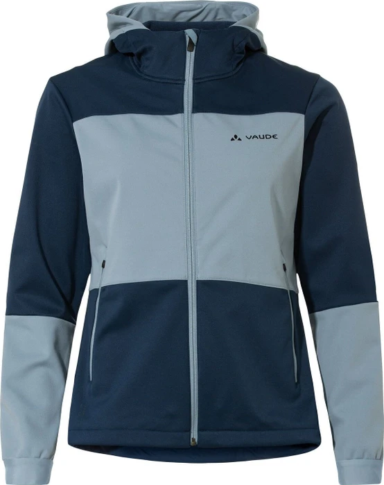 Vaude Qimsa Hooded Softshell Fahrradjacke dark sea (Damen)