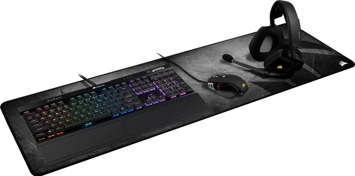 Corsair MM300 PRO Premium Spill-Proof Cloth Gaming Mouse Pad - Extended, schwarz/grau