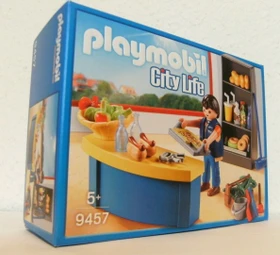 playmobil City Life Hausmeister mit Kiosk