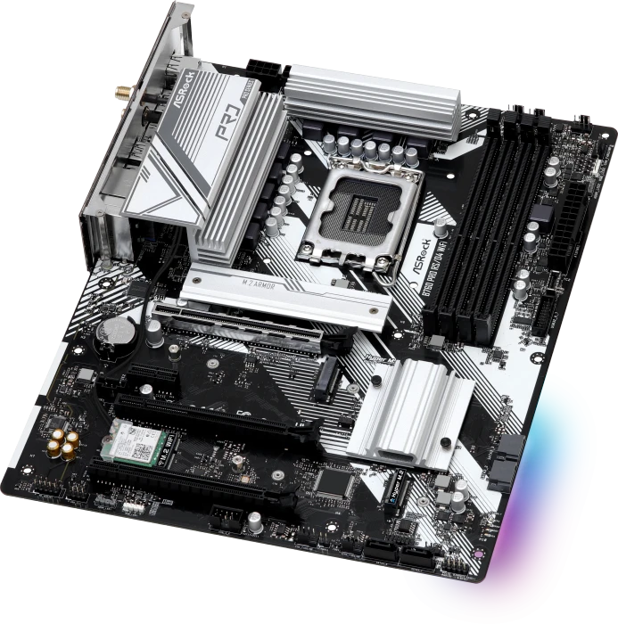 ASRock B760 Pro RS/D4 WiFi (Intel 1700)