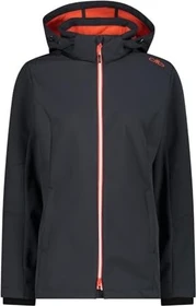 CMP Softshell Comfort Fit Laufjacke antracite/papavero (Damen)