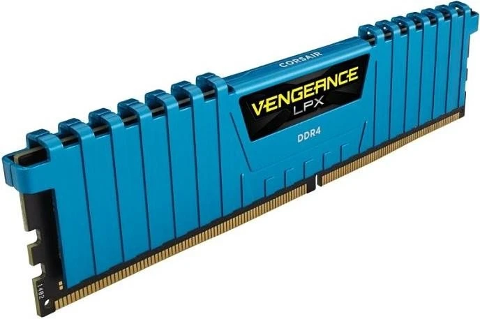 Corsair Vengeance LPX blau UDIMM 16GB Kit, DDR4-3000, CL15-17-17-35