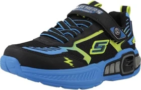 Skechers S-Lights: Light Storm 3.0 schwarz/blau (Junior)