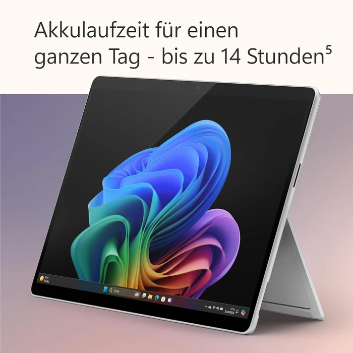Microsoft Surface Pro 12, Platinum, Snapdragon X Plus - X1P-64-100, 16GB RAM, 512GB