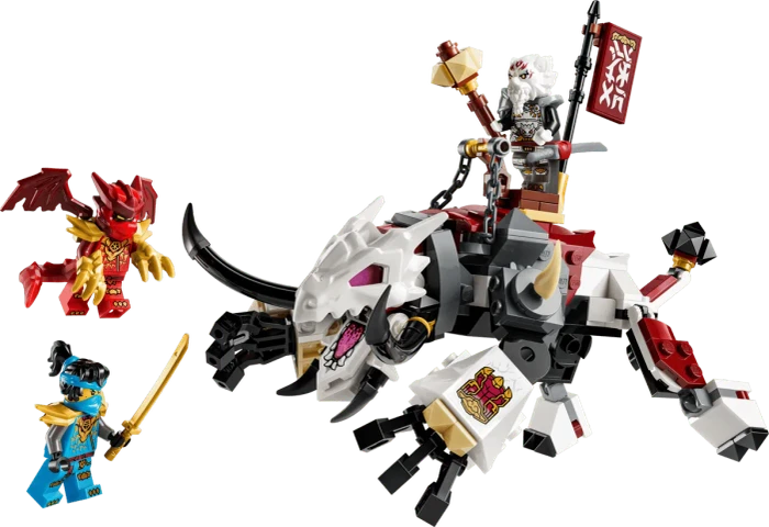 LEGO Ninjago - Zilvar auf seinem Drachentier Grimtak