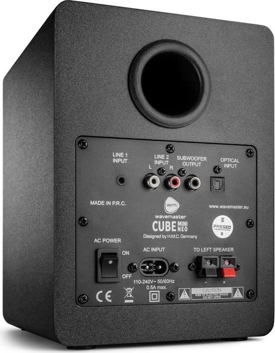 Wavemaster Cube Neo Mini schwarz, Paar