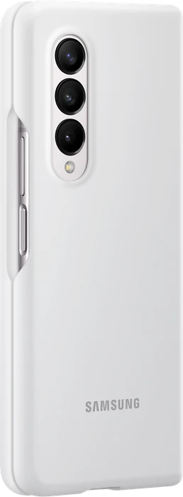 Samsung Silicone Cover für Galaxy Z Fold 3 5G weiß