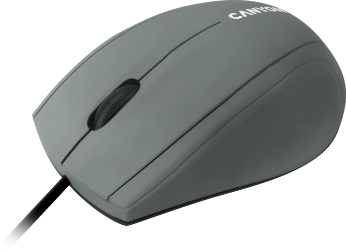 Canyon W-05 Wired Mouse Dark Gray, USB