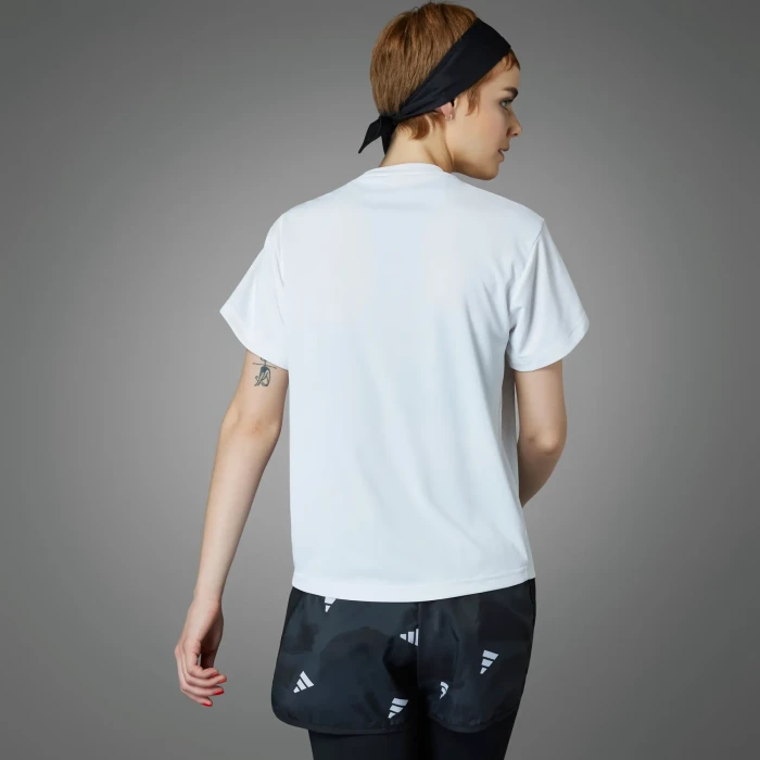 adidas Run It Brand Love T-Shirt kurzarm weiß (Damen)