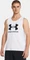 Under Armour Logo Funktionsshirt ärmellos weiß/schwarz (Herren) Vorschaubild