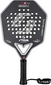 Stiga Cybershape 18K Hard Padel-Tennisschläger schwarz
