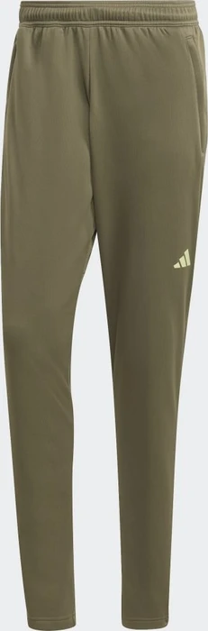 adidas Train Essentials Seasonal Woven Trainingshose lang olive strata/pulse lime (Herren)