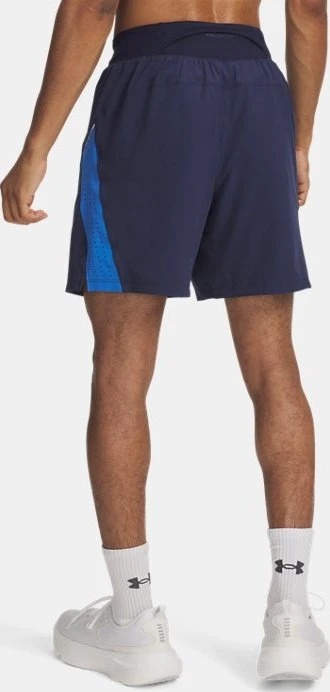 Under Armour Launch Elite Hose kurz washed navy/blue atlantis/reflective (Herren)