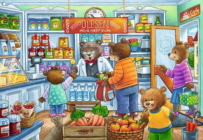 Ravensburger Puzzle Komm wir gehen einkaufen