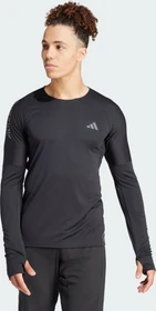 adidas Adizero Running Laufshirt langarm black/grey six (Herren)