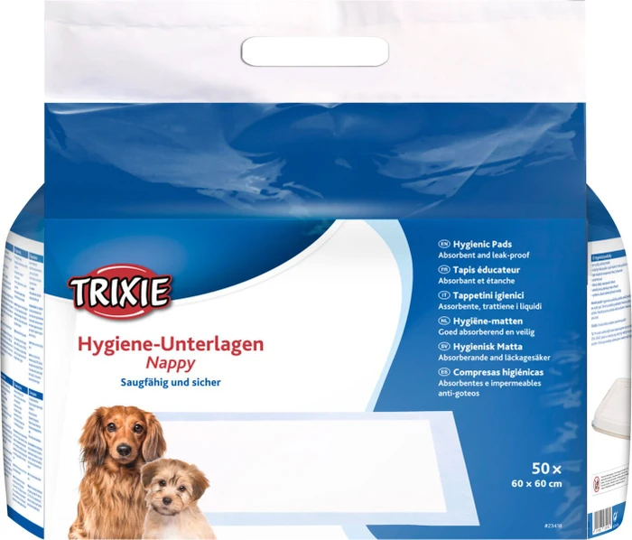 Trixie Hygiene-Unterlage Nappy, 60x60cm, 50 Stück