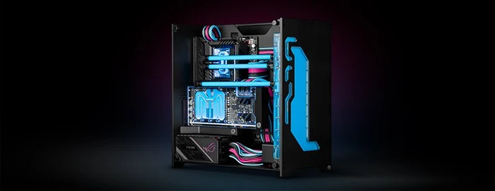EK Water Blocks EK-Quantum Torsion A60 Black Limited Edition, schwarz, Glasfenster
