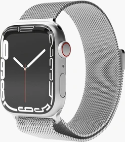Vonmählen Milanaise Loop für Apple Watch 42mm silber